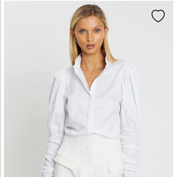 Notes du Nord Nila Puff-Sleeve Shirt - Picture 1 of 10